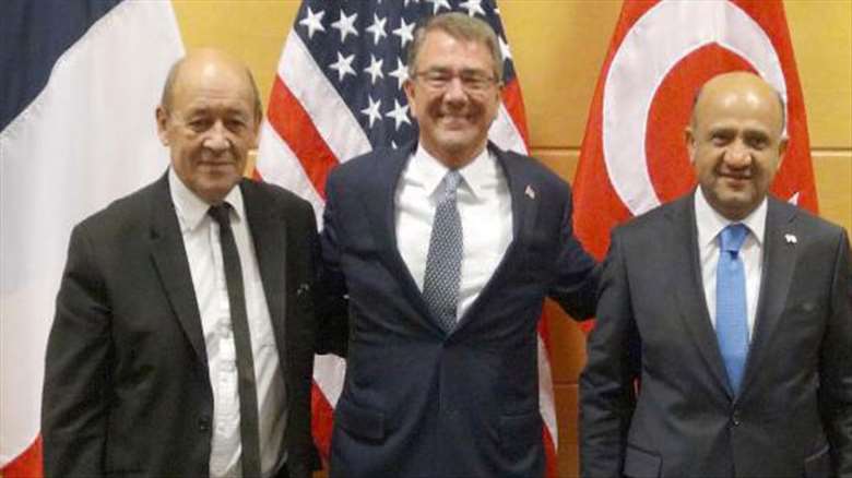 ABD, Fransa ve Türkiye, Rakka'yı görüştü